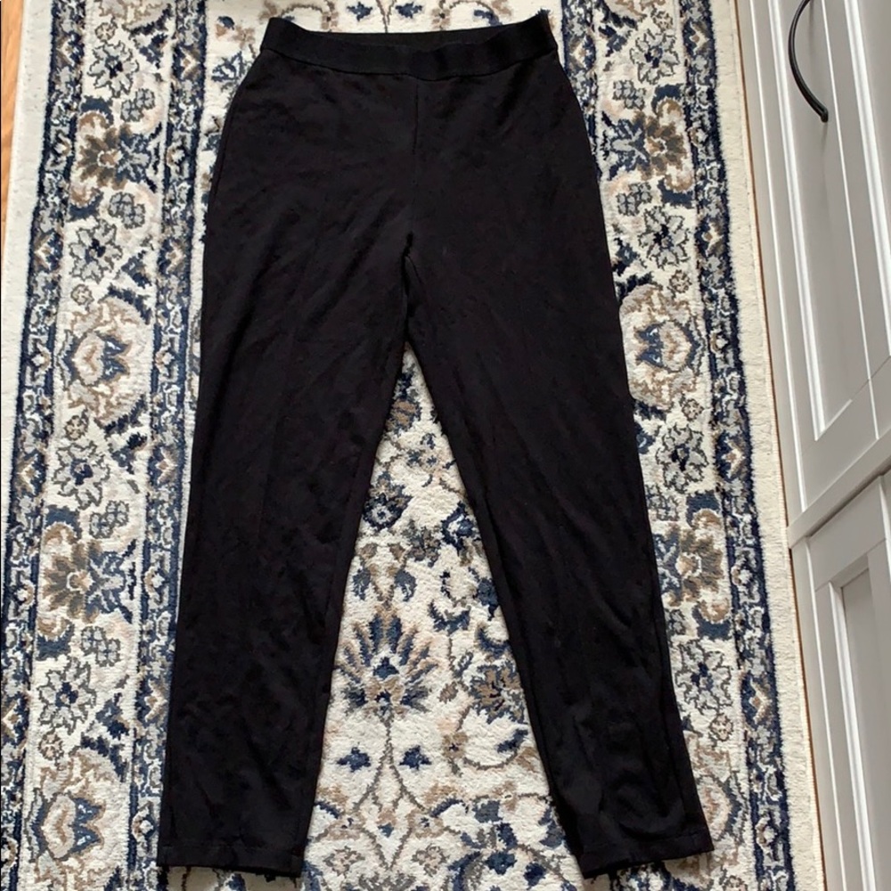 Uniqlo Black Stretchy Work Pants